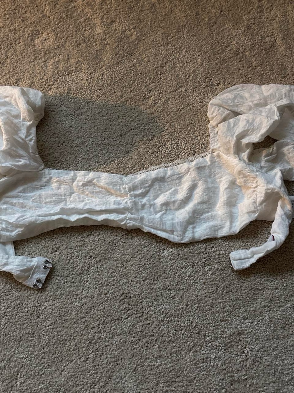 White Wrap Top Edikted